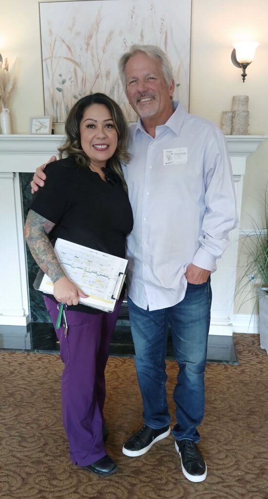 Vineyard Seniors founder Chuck Eusey helping families find the right senior living solution.